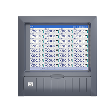 彩乐园MIK-R8000D 1-40路 10.4英寸 彩屏 无纸记录仪 USB
